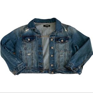 Distressed Denim Jacket